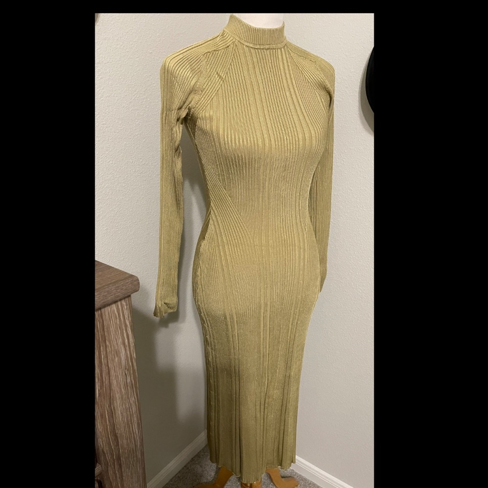 H&M Long Sleeve Maxi Dress Size Small